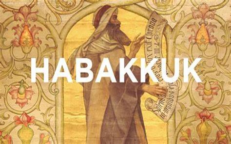 Habakkuk with a scroll